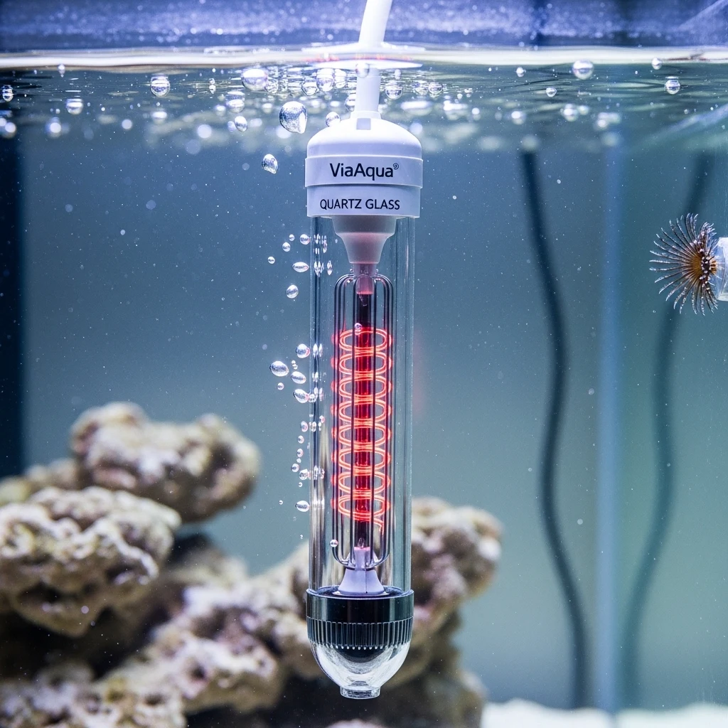 ViaAqua Quartz Glass Submersible Heater