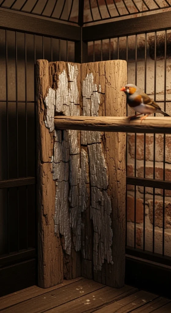 Weathered Wood Perch