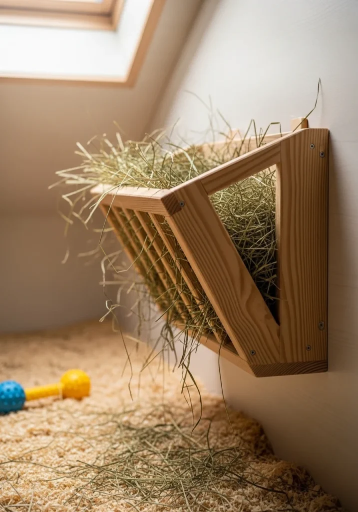 Wooden Hay Feeder