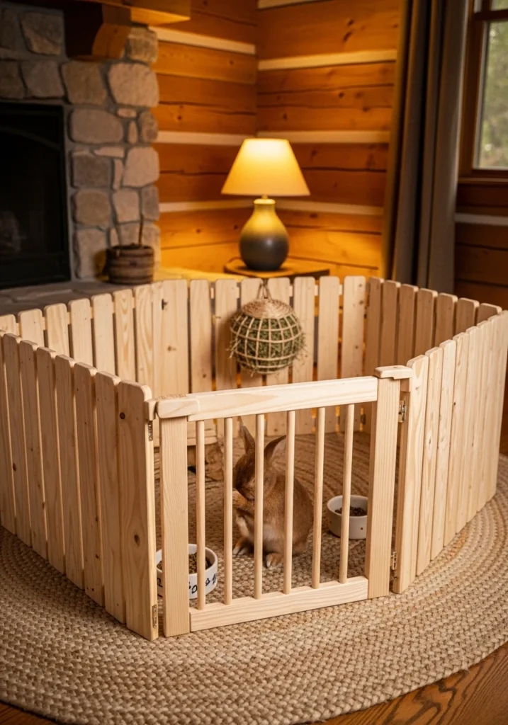 Wooden Playpen