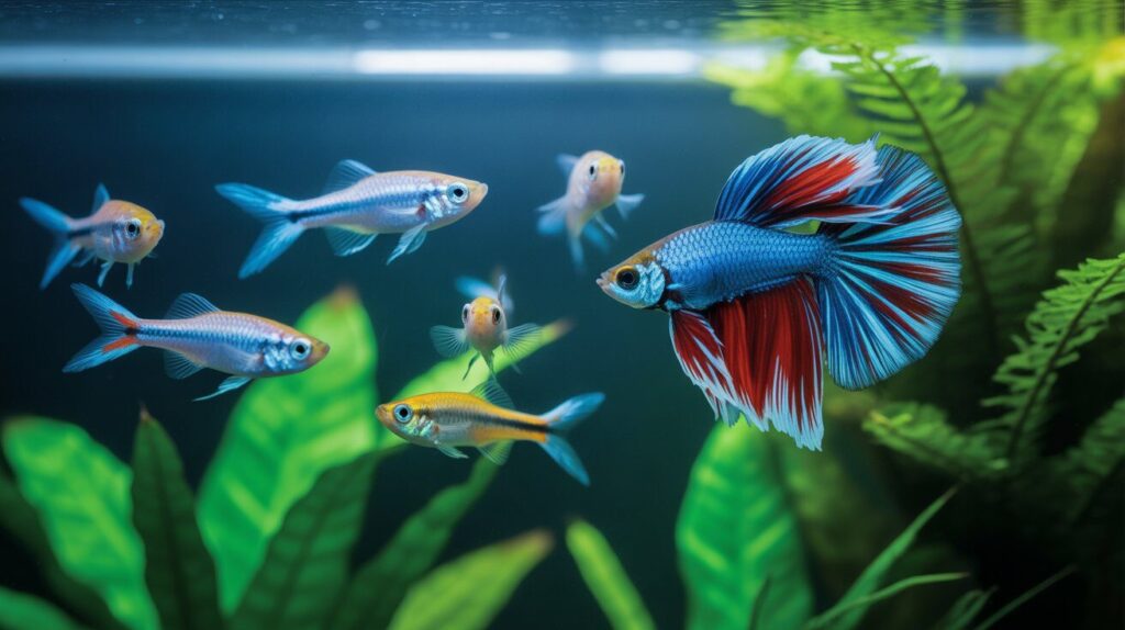 Color-Enhancing Fish Food That Makes Tropical Fish Shine