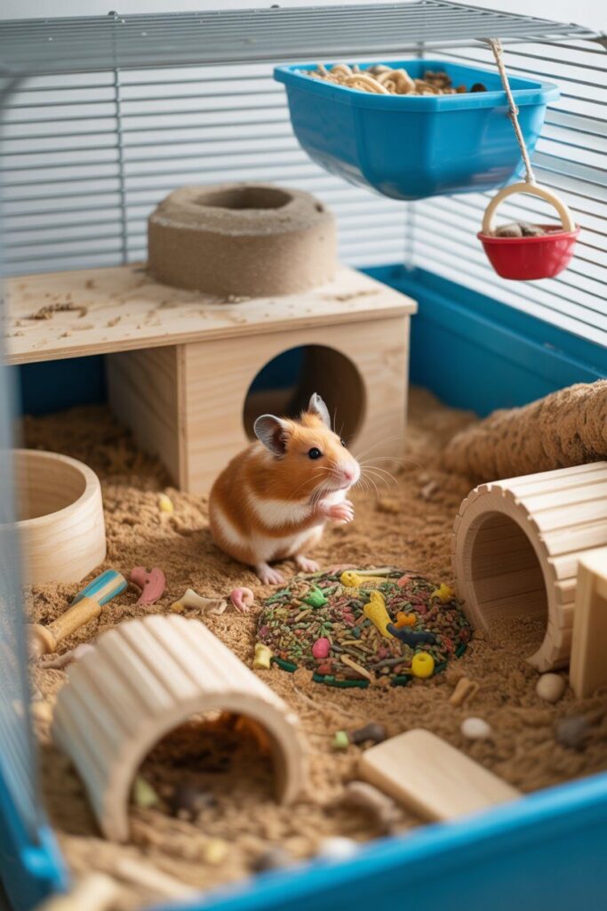 How to Keep Your Hamster Happy in Its Habitat