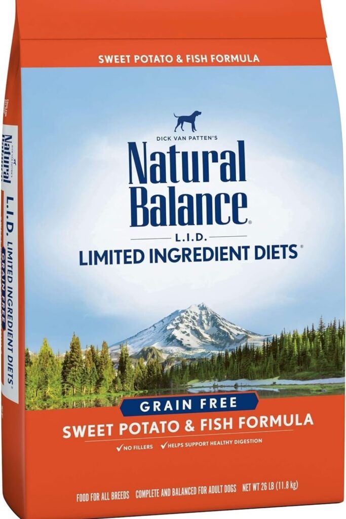 Natural Balance L.I.D. Sweet Potato & Fish Formula