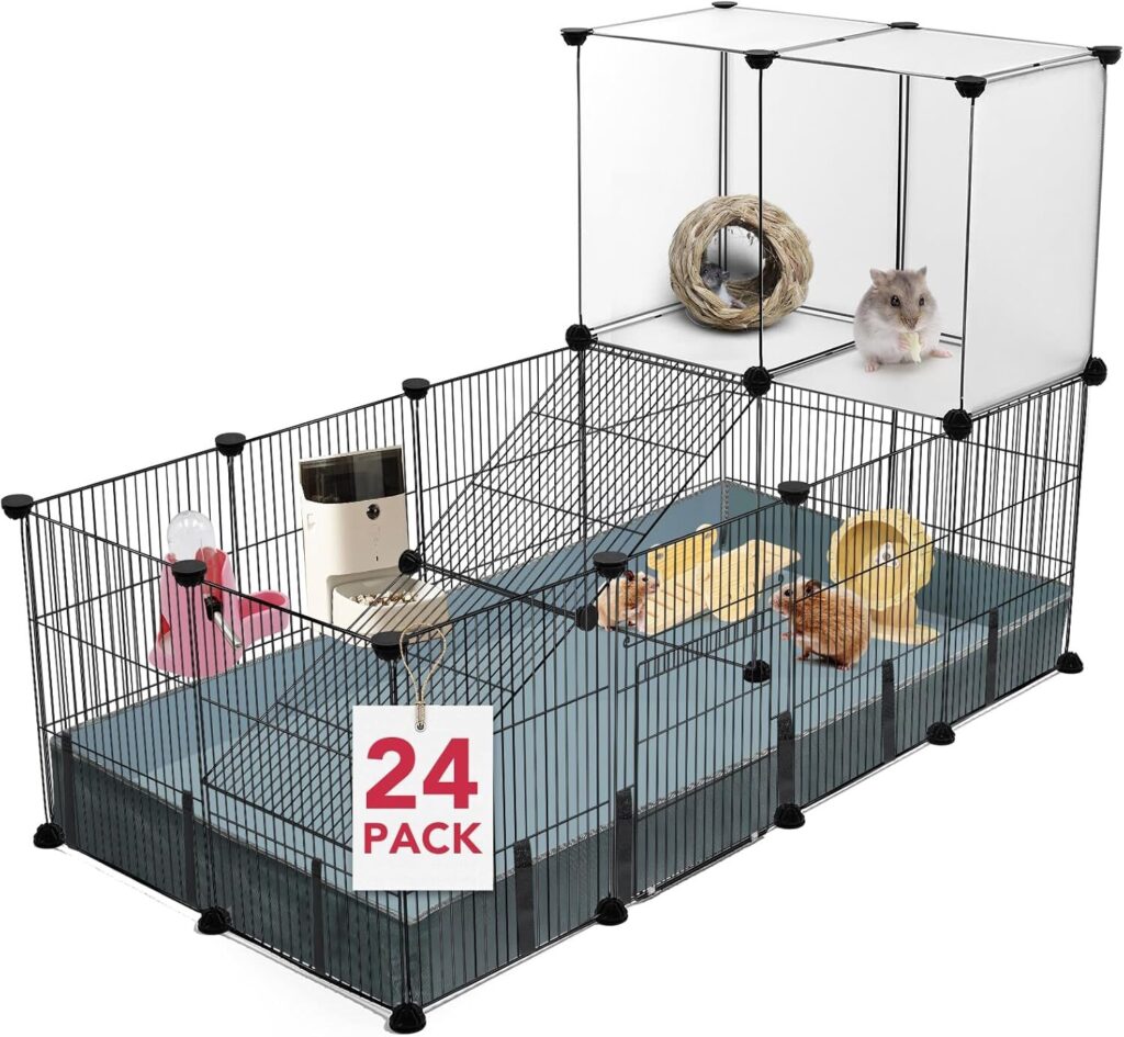 SONGMICS Grid Storage Cubes (Converted to C&C Cage)
