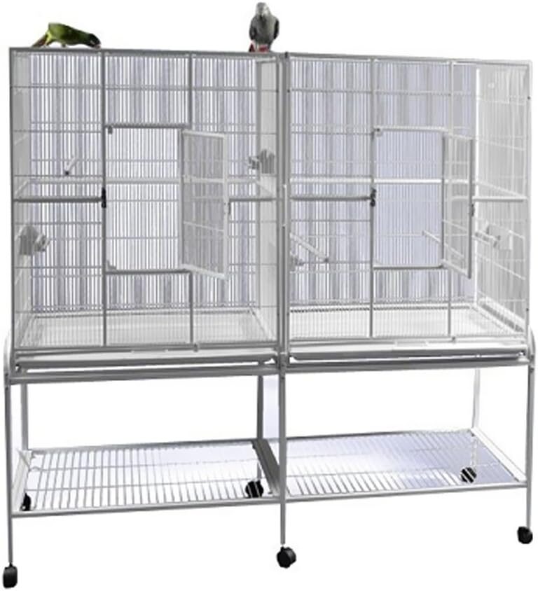 A&E Double Flight Cage with Divider