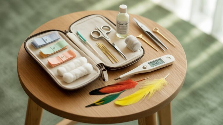 Essential First Aid Kit Supplies for Pet Birds