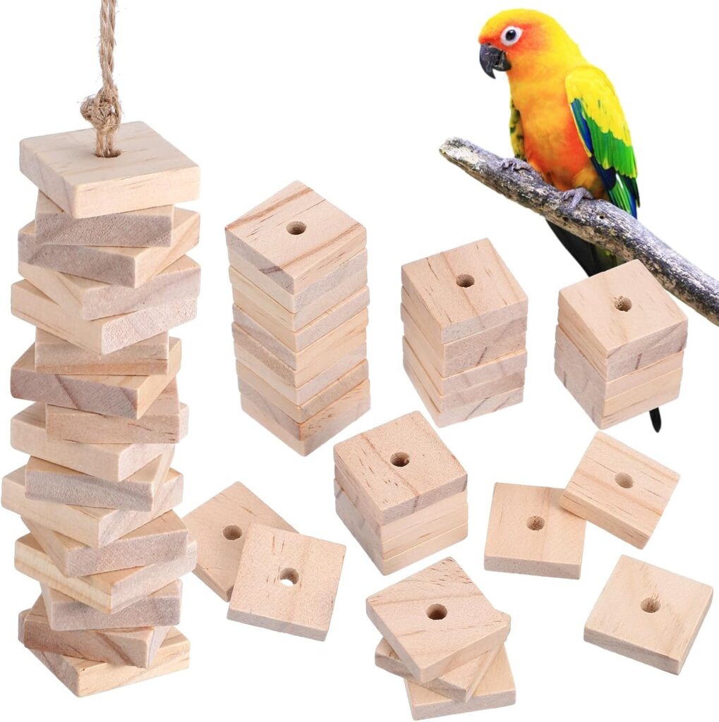 Hanging Wooden Block Toys