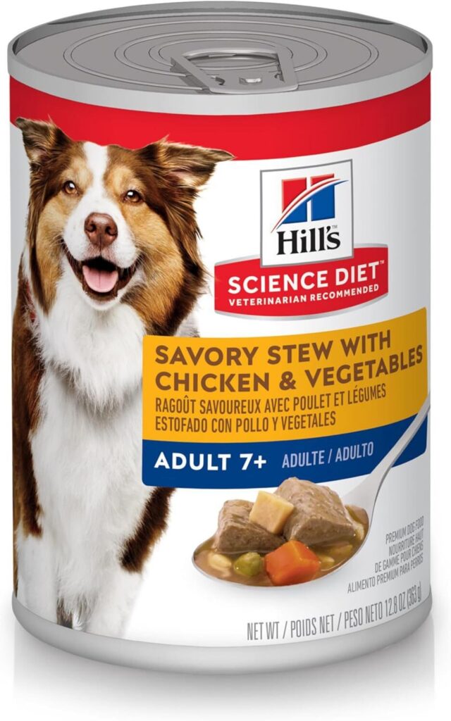Hill’s Science Diet Adult 7+ Savory Stew with Chicken & Vegetables