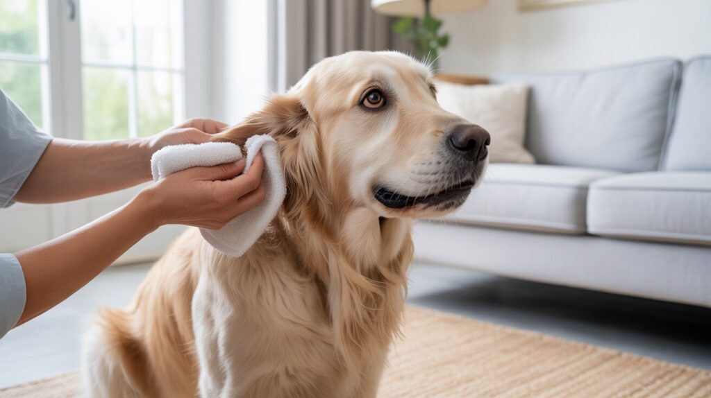 How to Clean Dog Ears Safely at Home
