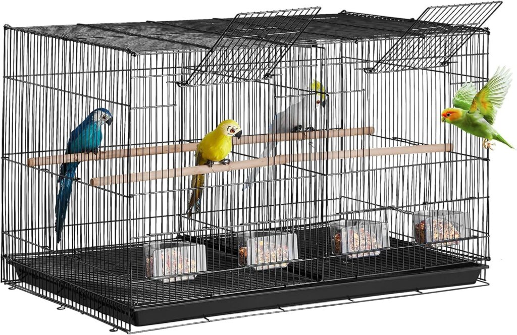 Yaheetech Foldable Parrot Cage