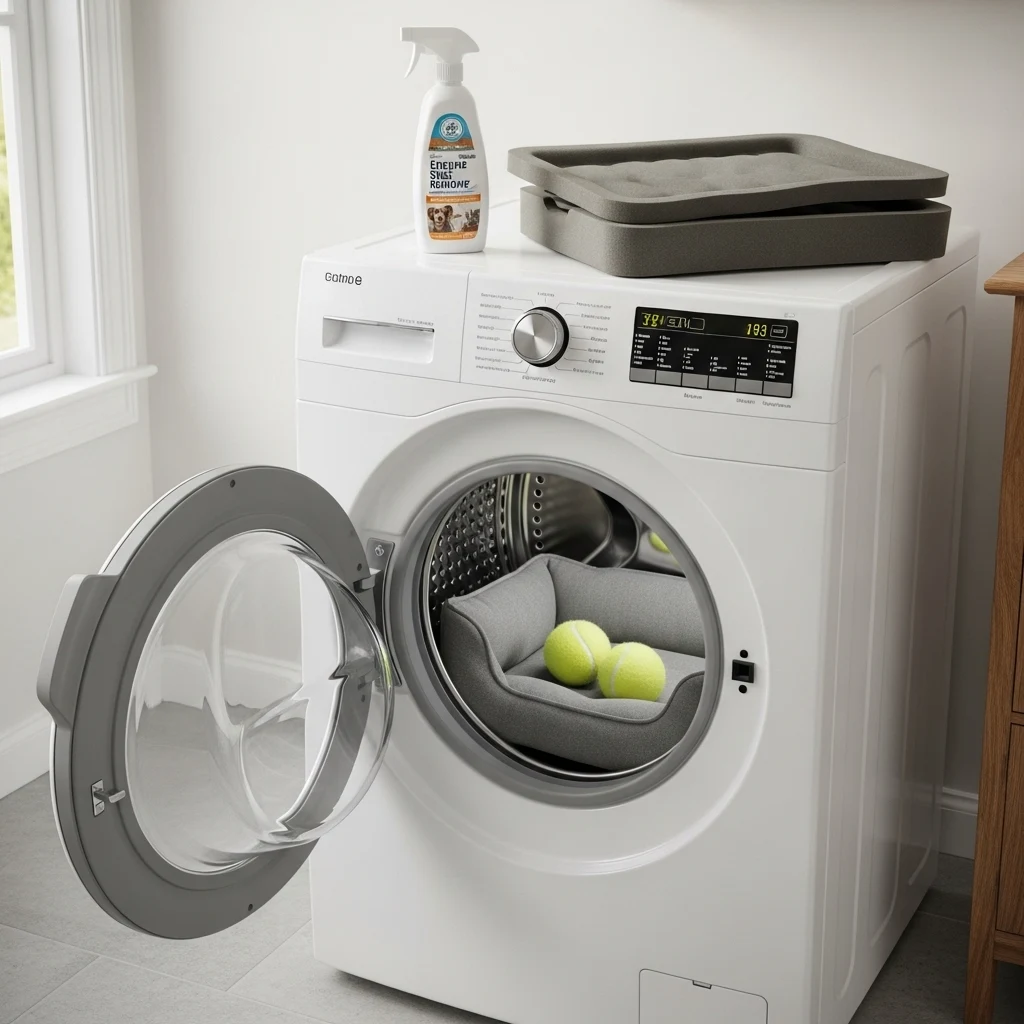 How to Wash a Dog Bed Properly