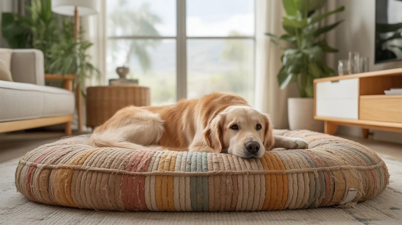Sustainable Dog Beds Made From Recycled Materials