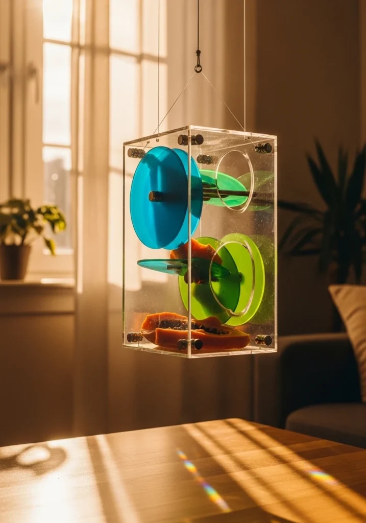 Acrylic Foraging Toys