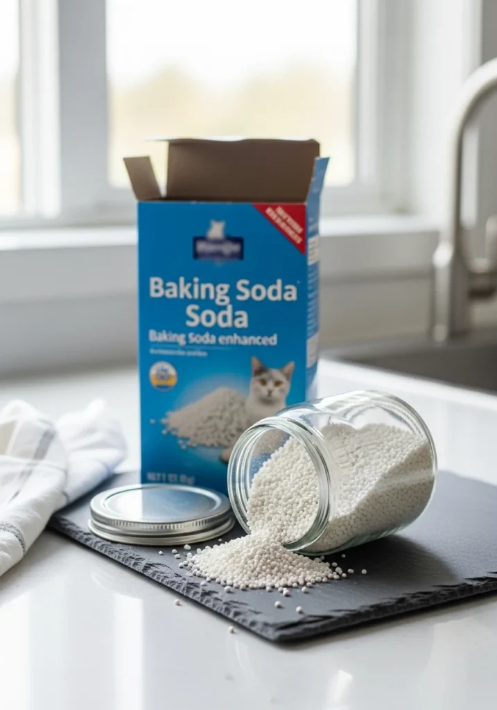 Baking Soda Enhanced Litters