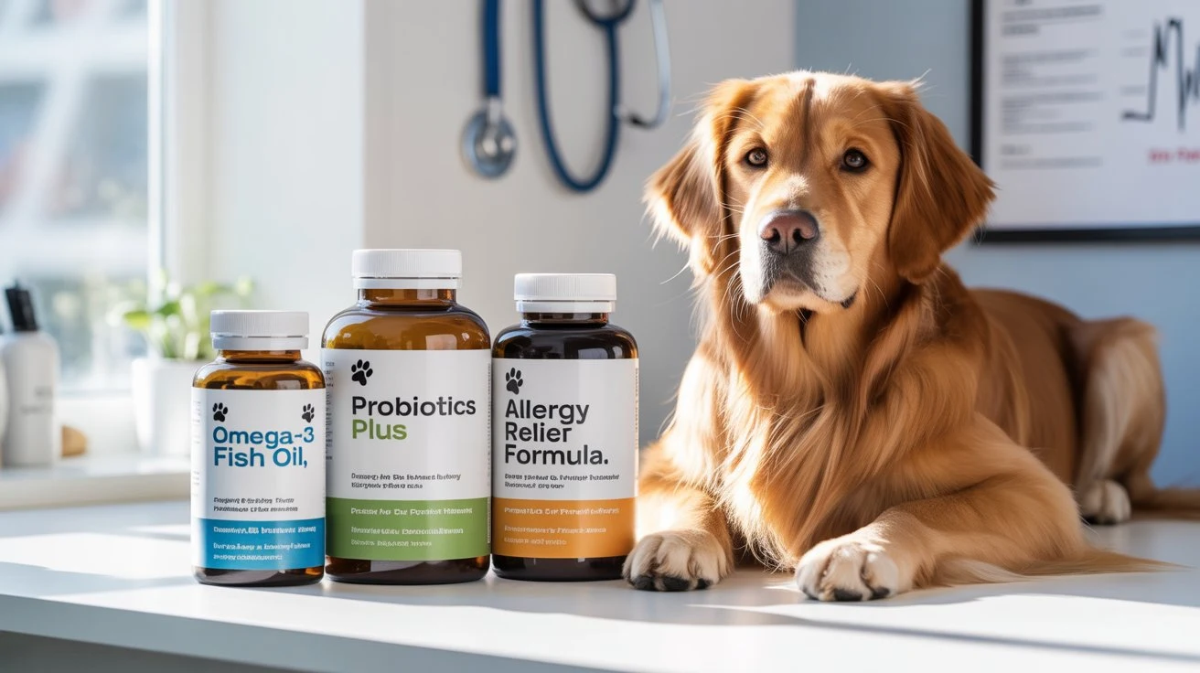 Best Dog Allergy Supplements for Itchy Skin