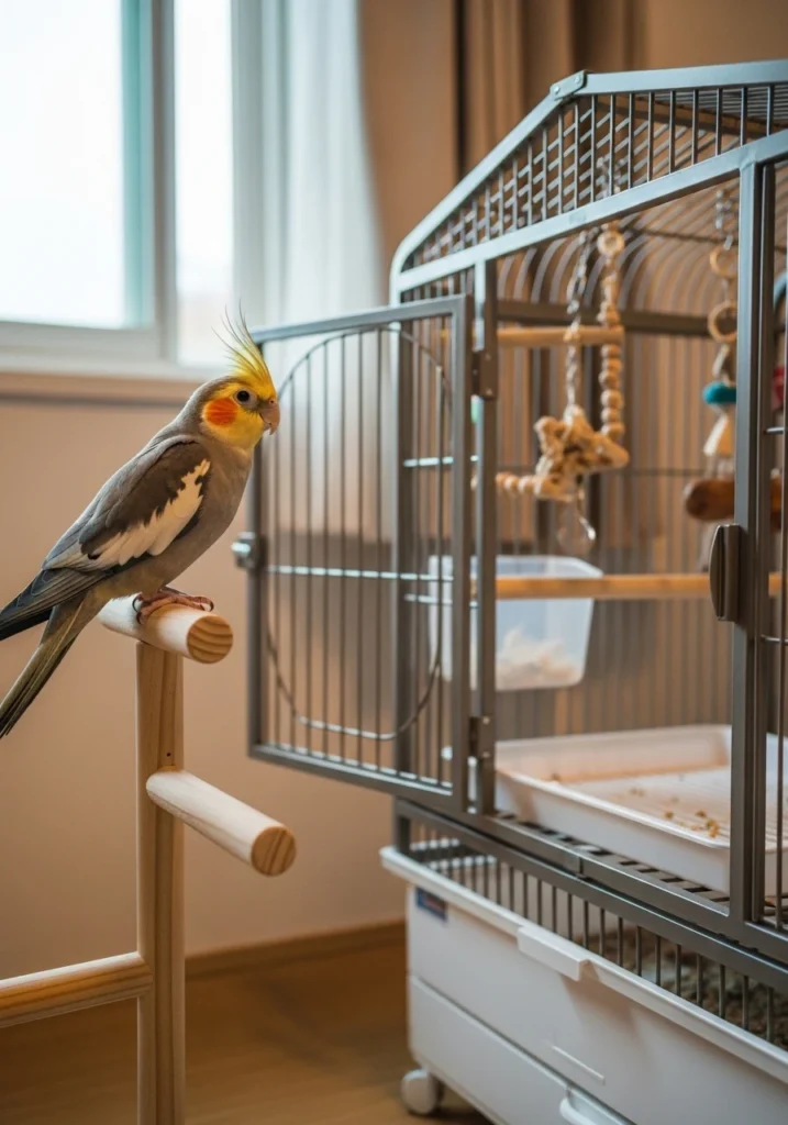 Cleaning a Bird Cage Without Stressing Your Bird