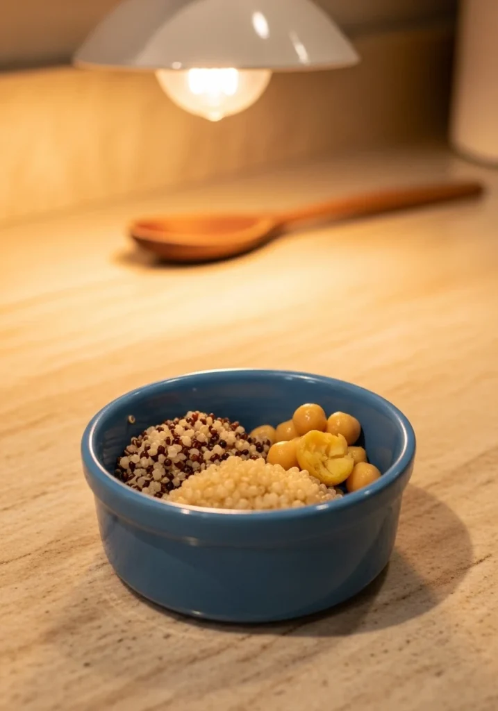 Cooked Grains and Legumes