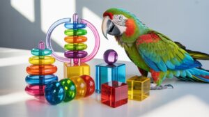 Durable Acrylic Parrot Toys Your Bird Will Love