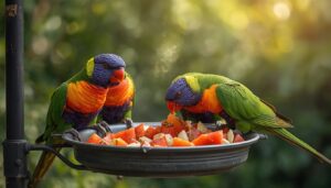 Feeding Lorikeets and What Their Diet Should Include