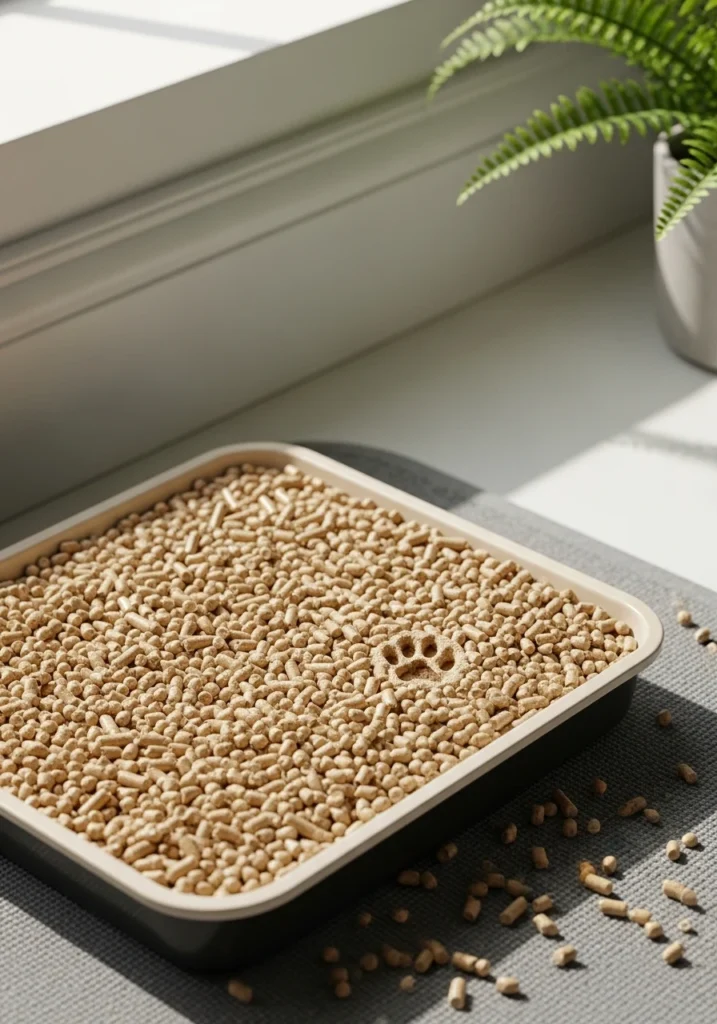 Natural Wood or Pine-Based Litters