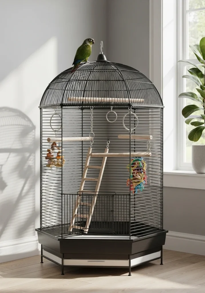 The Classic Corner Play Top Cage