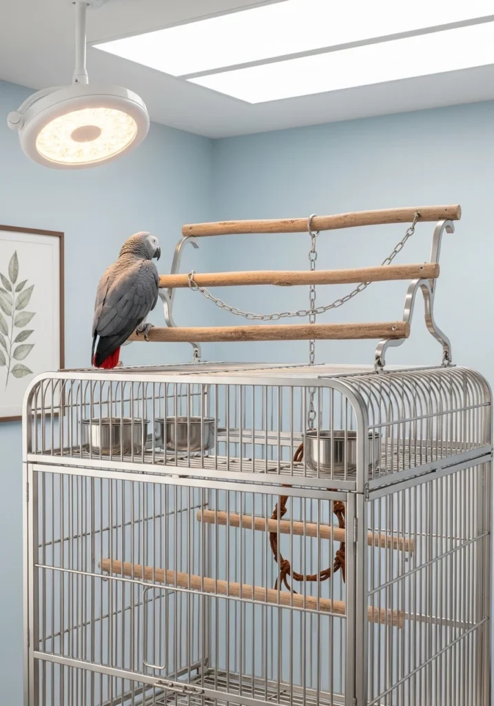 The Stainless Steel Play Top Cage