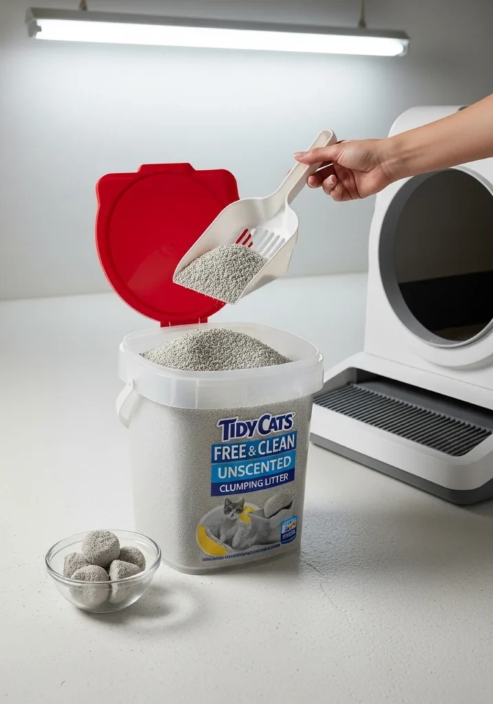Tidy Cats Free and Clean Unscented Clumping Litter