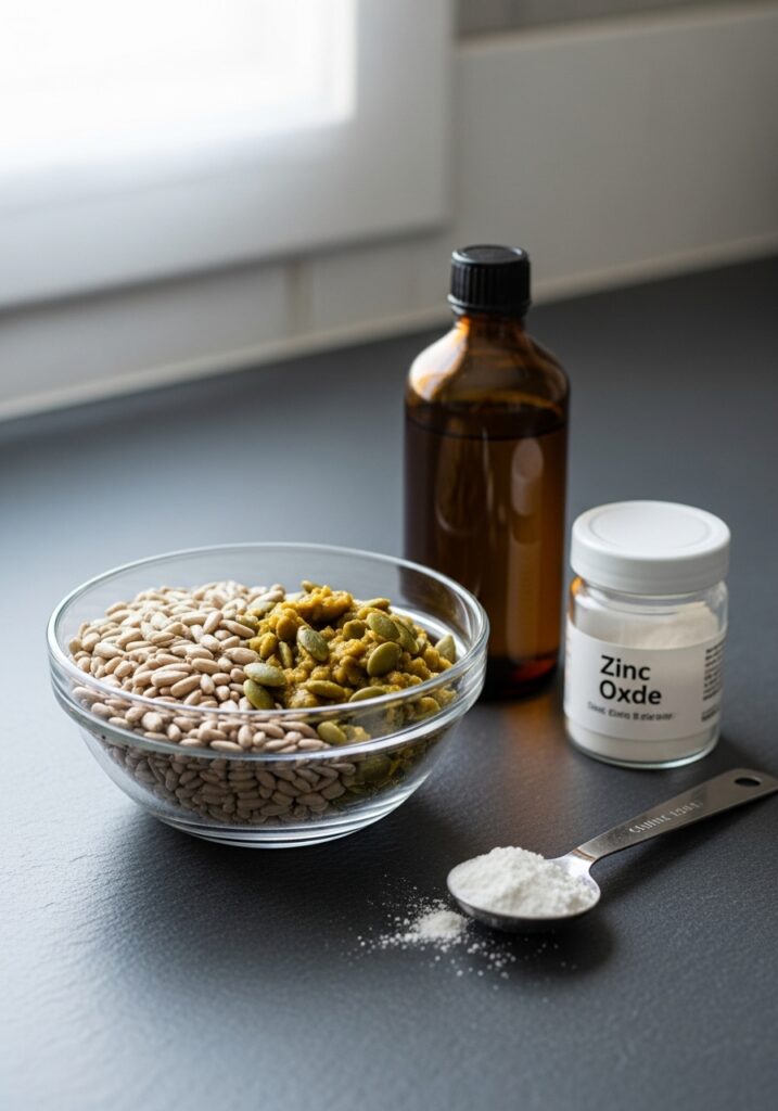 Vitamin E and Zinc