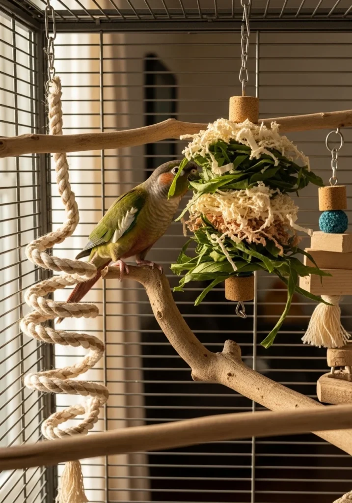 Why Bird Enrichment Actually Matters