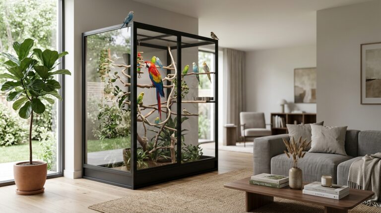 Best Large Indoor Aviaries for Multiple Pet Birds