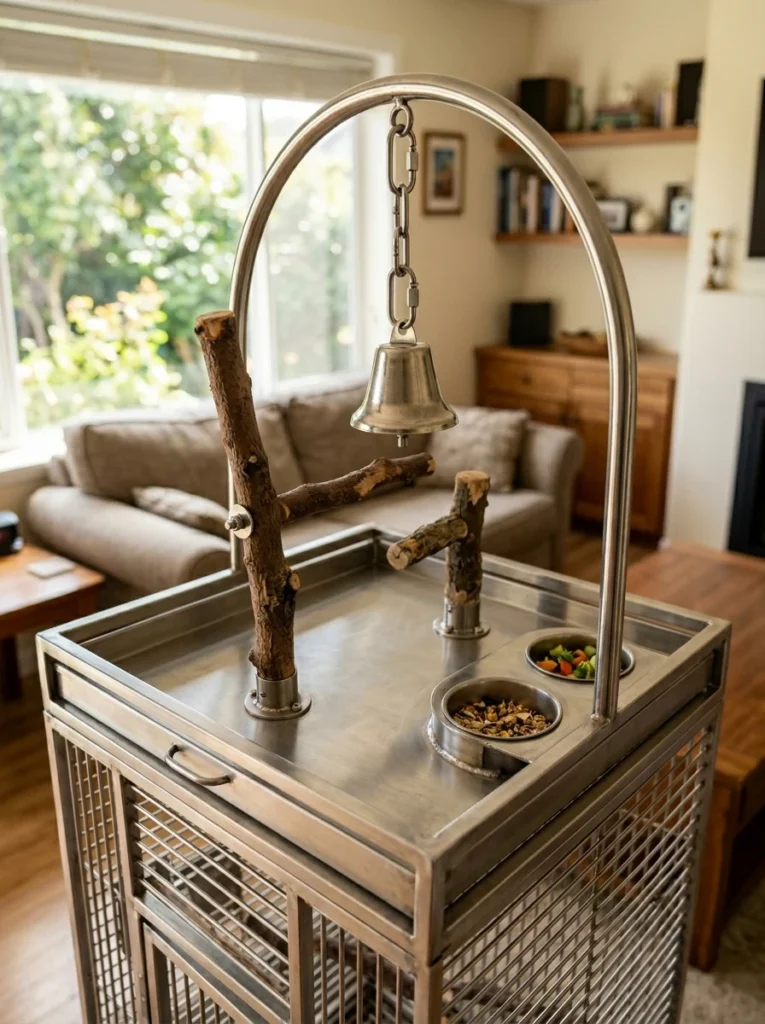 Built-In Play Tops and Activity Platforms
