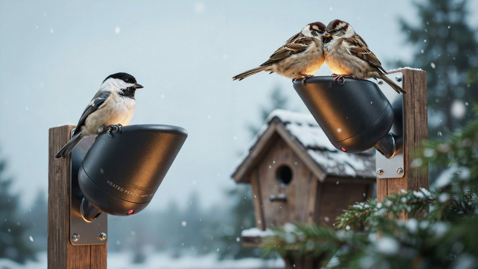 Heated Bird Perches That Keep Pets Warm All Winter