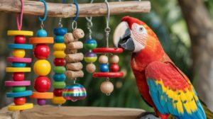 Interactive Noise-Making Toys Parrots Absolutely Love