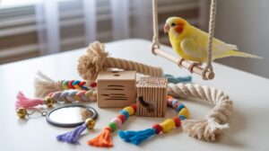 Preening Toys That Keep Solo Birds Happy