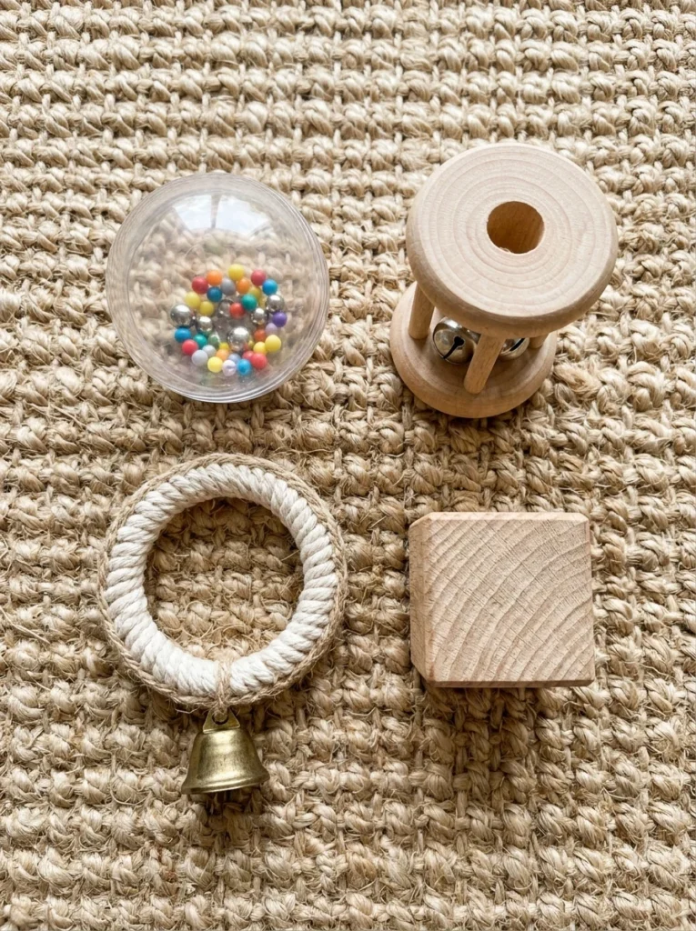 Rattle and Roll Foot Toys