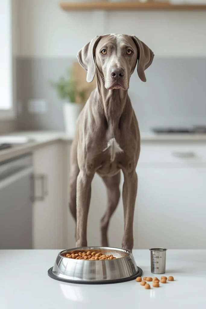 How Much Should You Feed a High-Energy Weimaraner?