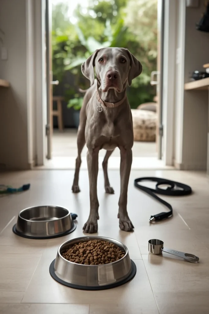 My Approach to Choosing Food for an Active Weimaraner